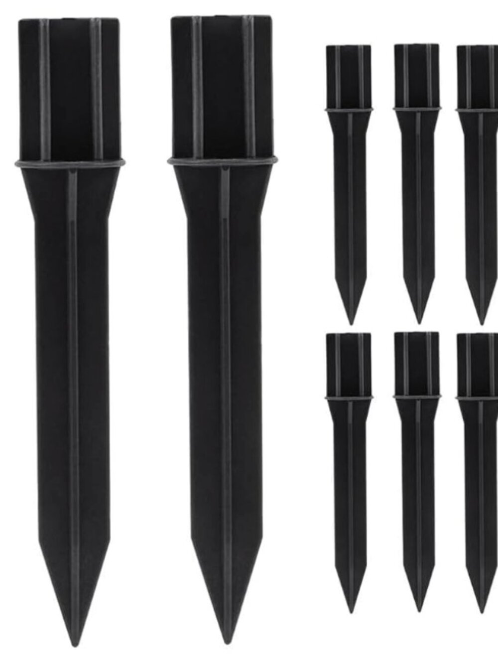 10PCS Ground Stakes for Solar and Landscape Lighting 5.3 Inches Height